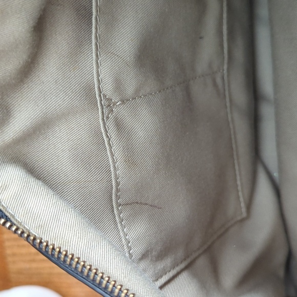 TALBOTS Quilted Greenwich Tartan Plaid & Leather Hobo Bag - Picture 6 of 10